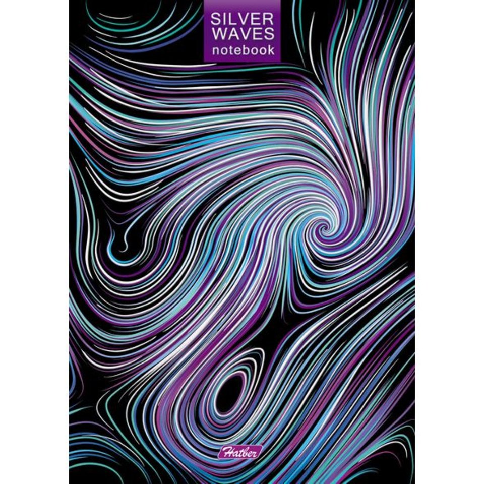 блокнот А6 80 листов Abstraction 3Dф твердый переплет 17066 (050769)