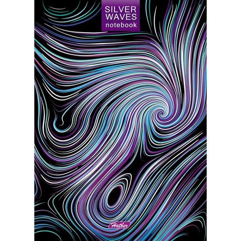 блокнот А6 80 листов Abstraction 3Dф твердый переплет 17066 (050769)