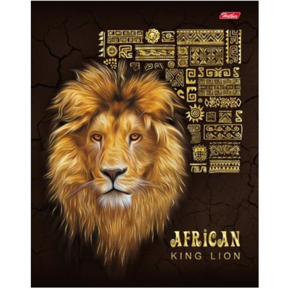 тетрадь 48 листов King Lion 3Dф 3Dл (047051) в клетку