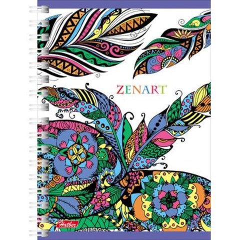 записная книжка А6 140 листов ZenArt на гребне (048201) клетка