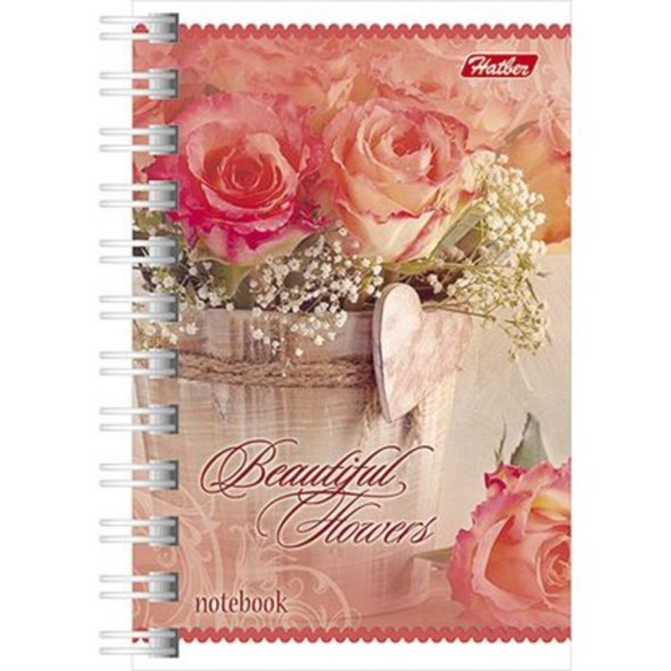 записная книжка А7 40 листов Магия цветов на гребне (043281) Хатбер