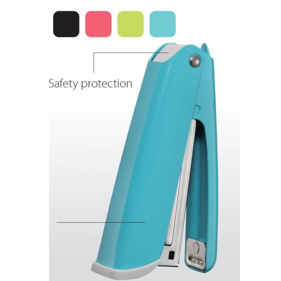 степлер №24/6 20 листов KW-TRIO 055А3 Twist с антистеплером металлический корпус 345896 черный