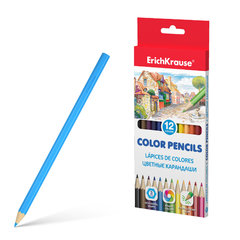 цветные карандаши 12 цветов Erich Krause ArtBerry Архитектура