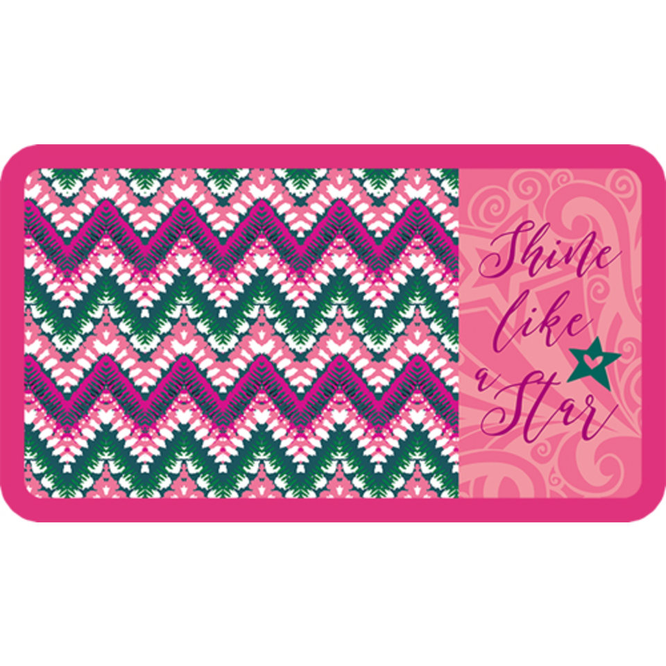 пенал BG Модный зигзаг 3 отделения 4423