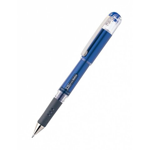 ручка гелевая Pentel Hybrid Gel Grip DX синяя