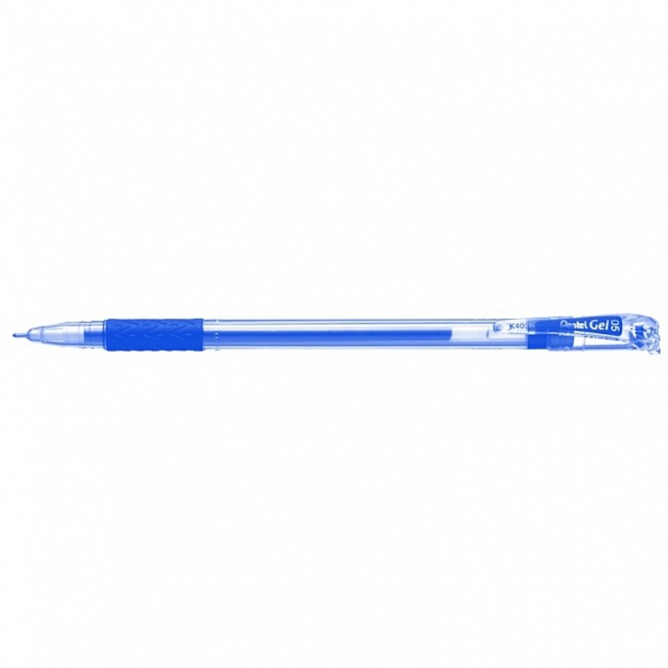 ручка гелевая Pentel K405-CN синяя