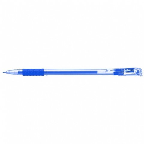 ручка гелевая Pentel K405-CN синяя
