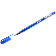ручка гелевая Berlingo X-Gel синяя,тонированный корпус