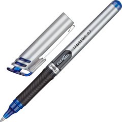 ручка гелевая PENTEL Energel синяя, одноразовая