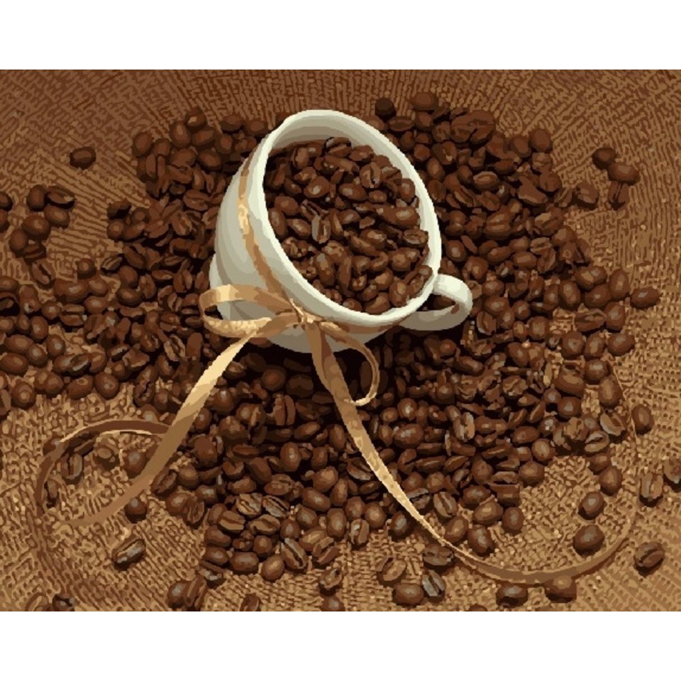 Старый глобус с кофейными зёрнами, сосредоточиться на Южной Америке