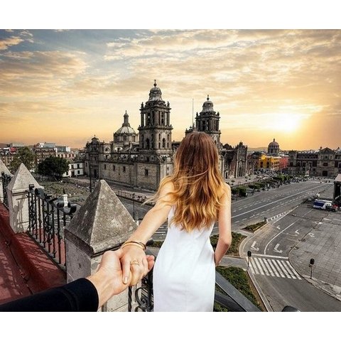 картина по номерам 40х50см GX30404 “Следуй за мной. Мехико“