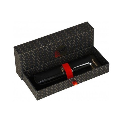 ручка Manzoni Verduno черный/серебряный mavb-bs/244759