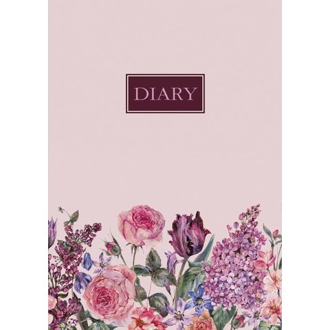 ежедневник недатированный А6 96л Dairy Нежность 45750