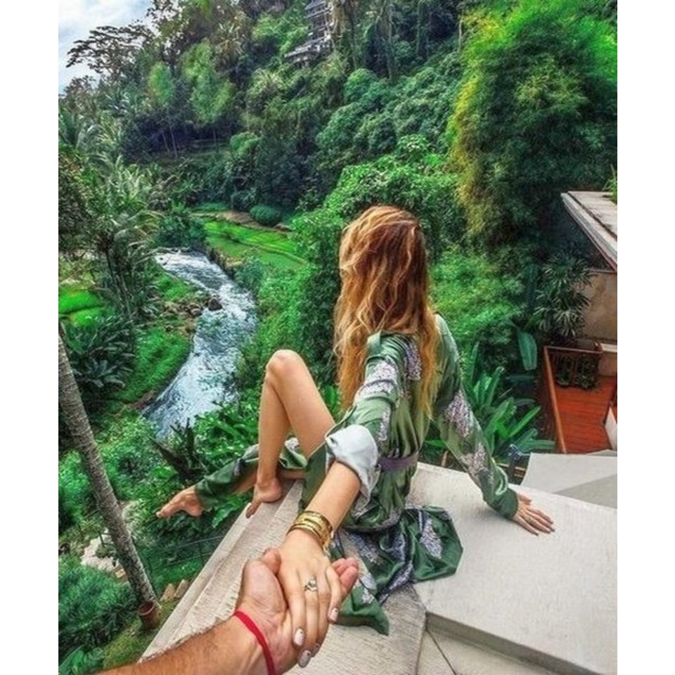 картина по номерам 40х50см GX30409 “Следуй за мной Бали”