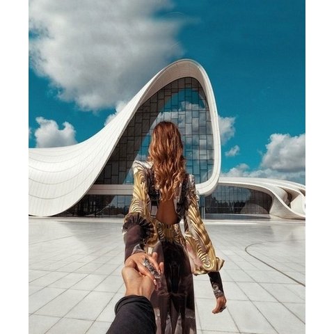 картина по номерам 40х50см GX26370 “Следуй за мной Баку”