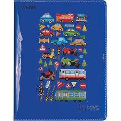 дневник для 1-11 классов кожзам твердый переплет (R) deVENTE Blue&Puffy sticker 2021324