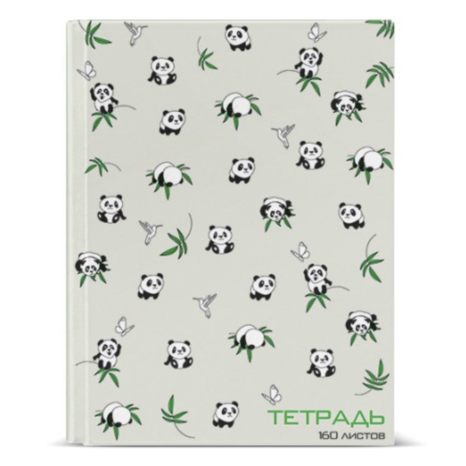 тетрадь на кольцах 160 листов "ПАНДЫ" 7-160-081/68 Альт