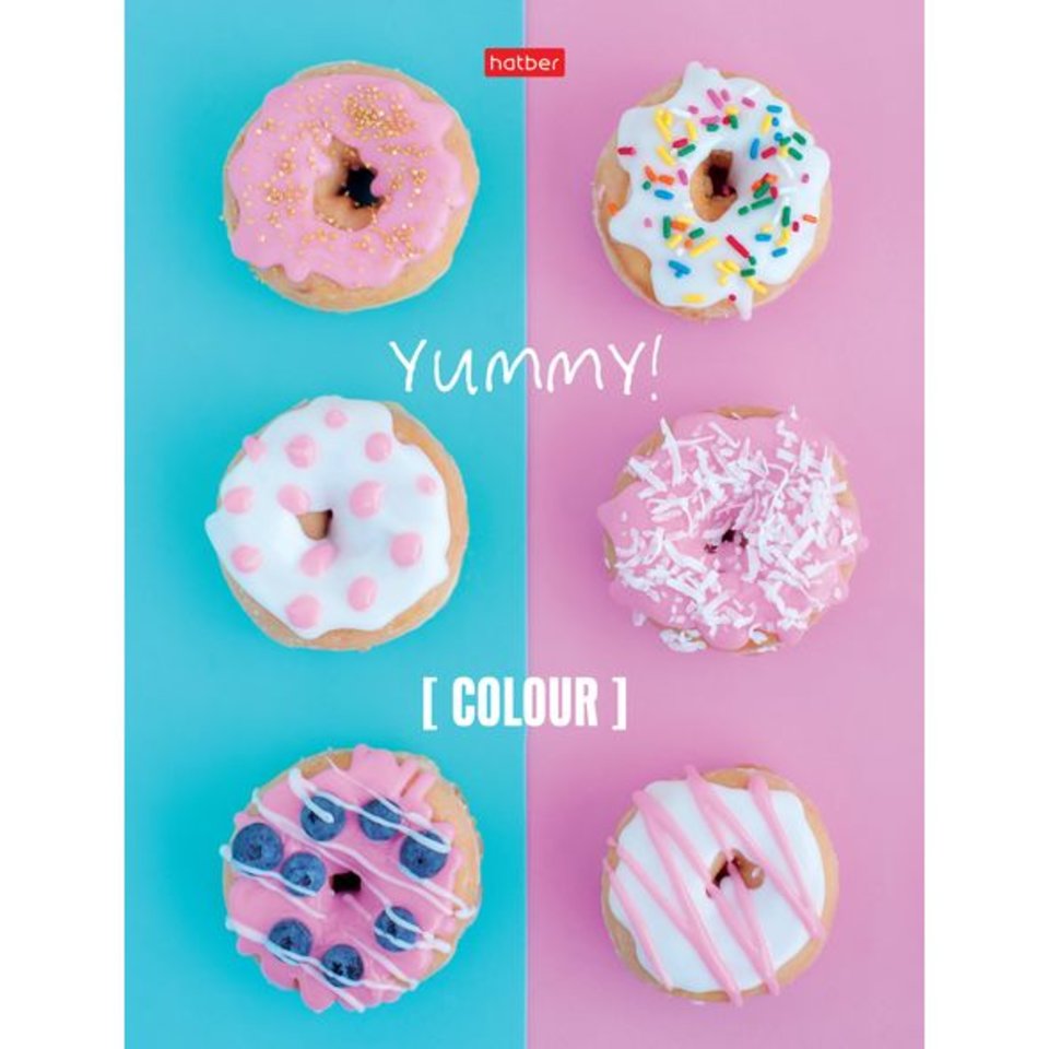 тетрадь на кольцах 160 листов Yummy 19036 (055500) Хатбер