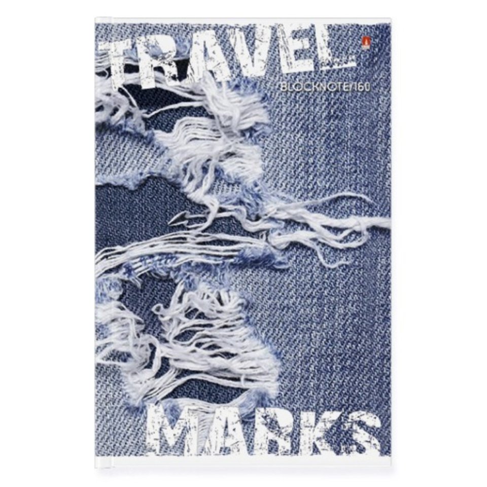 книга для записи А5 160 листов "ДЖИНСА" 3-160-074/5 Альт