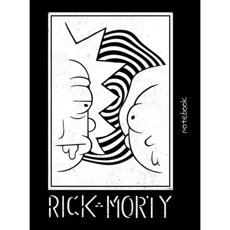 записная книжка А6 64 листа Rick and Morty 20374 (056631)