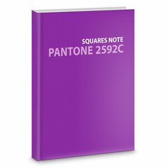 тетрадь 96 листов Pantone фиолетовая в линейку евротетрадь етил596374