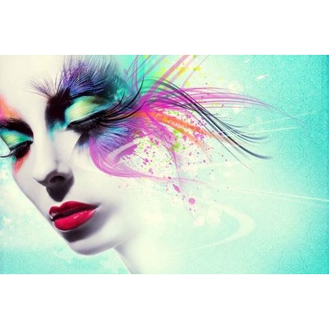 картина по номерам 40х50см GX24417 “Палитра портрета”