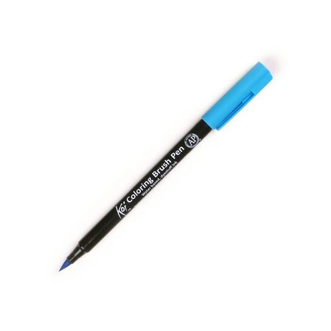 маркер акварельный SAKURA Koi Кисточка Синий морской