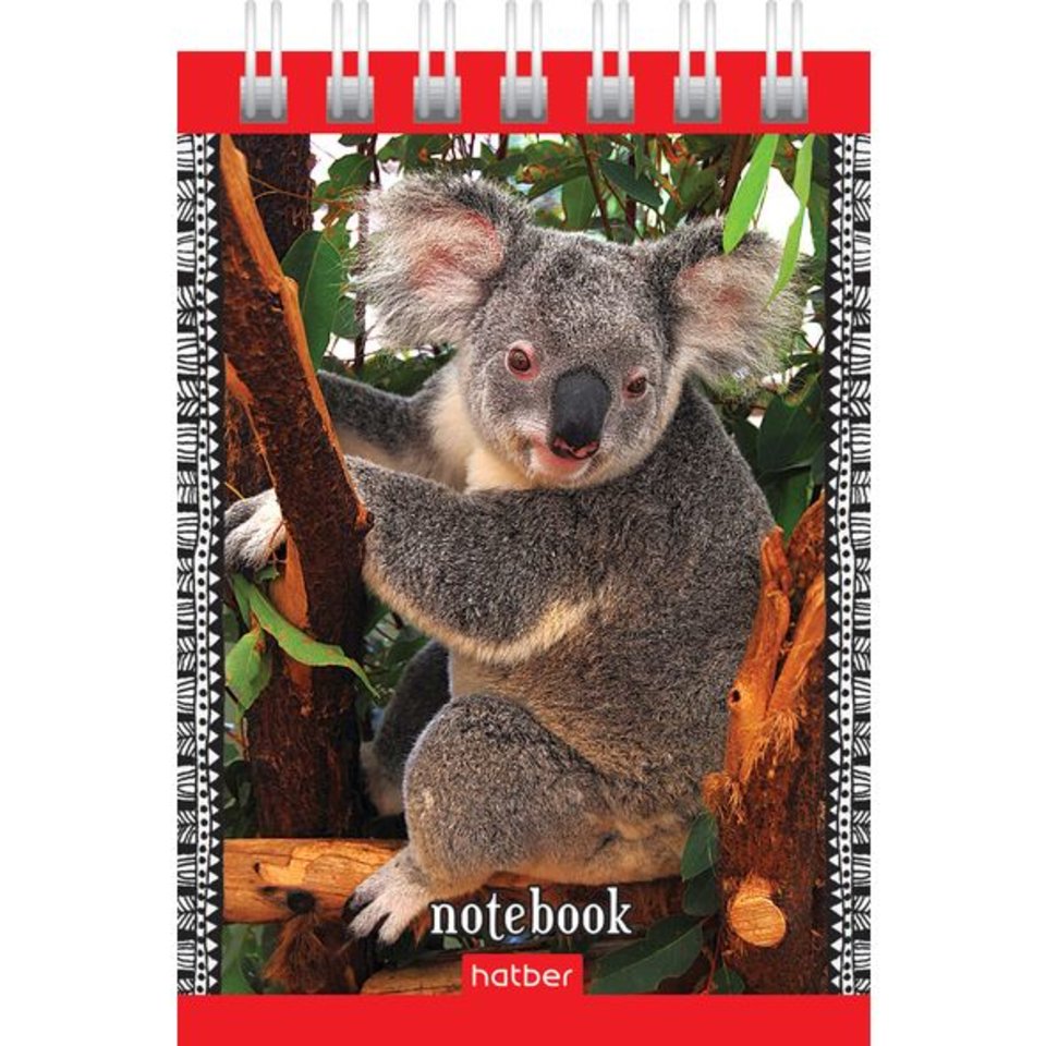 блокнот А7 40 листов Дикий мир на гребне (04735) Хатбер