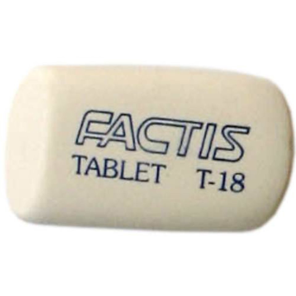 ластик FACTIS T18 мягкий