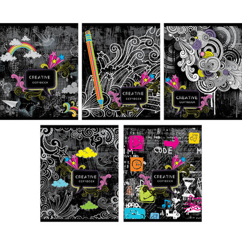 тетрадь 48 листов Все грани творчества в клетку 485757