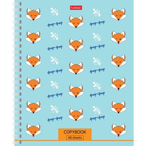 тетрадь 48 листов ФырФыр и Ко на гребне (052333) в клетку