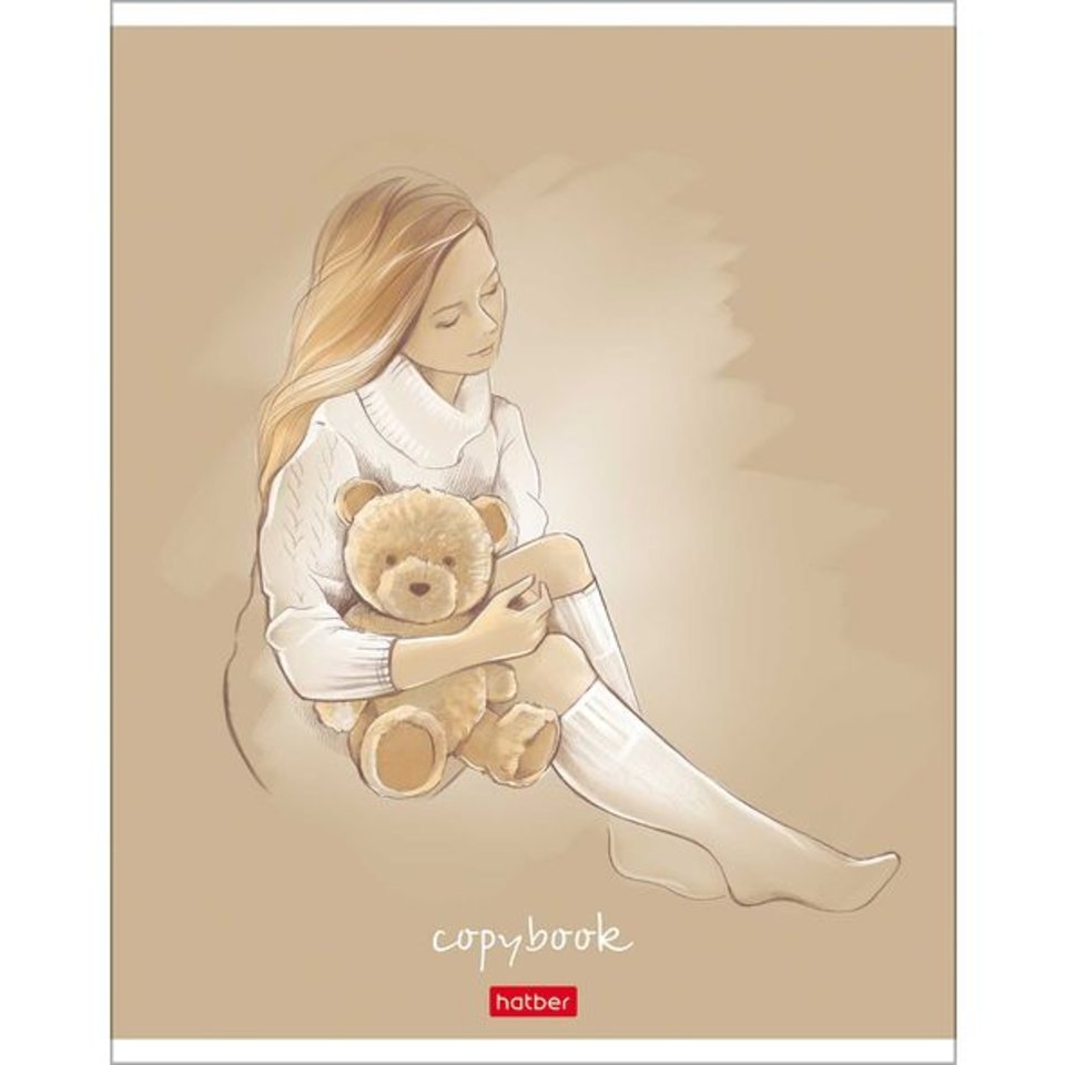 тетрадь 48 листов Дыхание нежности (058100) в клетку