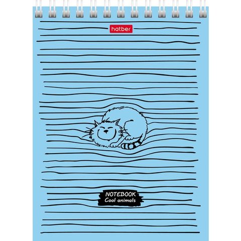 блокнот А6 40 листов Cool Animals на гребне (055480)