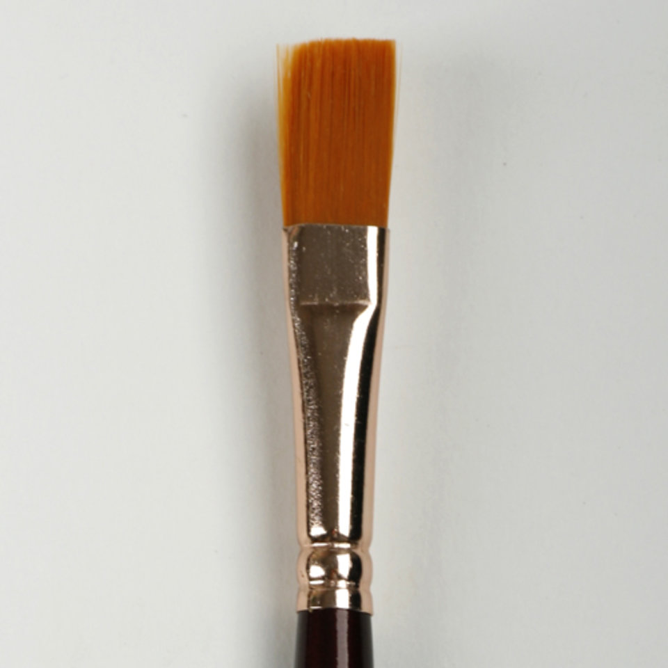 кисточка синтетика №7 художественная 11мм Decola плоская