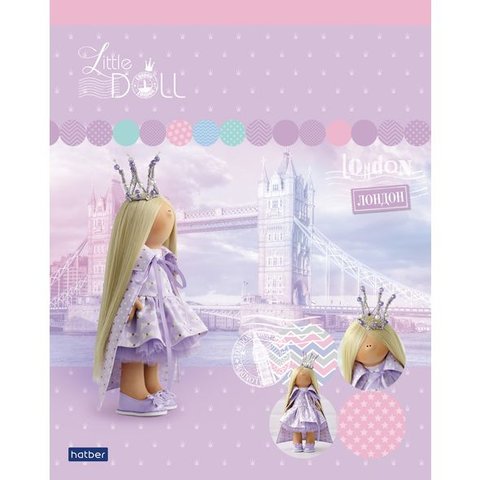 тетрадь 48 листов Куколки-путешественницы в клетку (056683) Хатбер