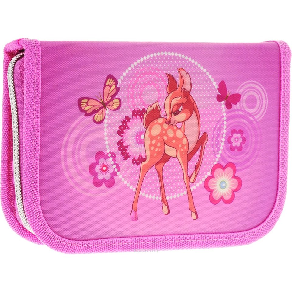 пенал для девочки MagTaller J-Flex Fawn 27 предметов 30216-46