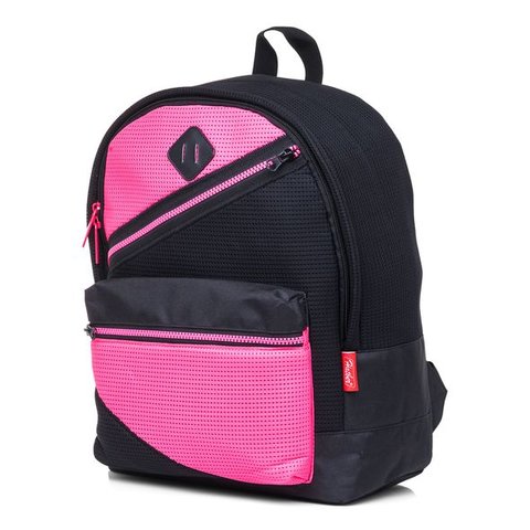 рюкзак для девочки Hatber Pink/Black NRk 38100