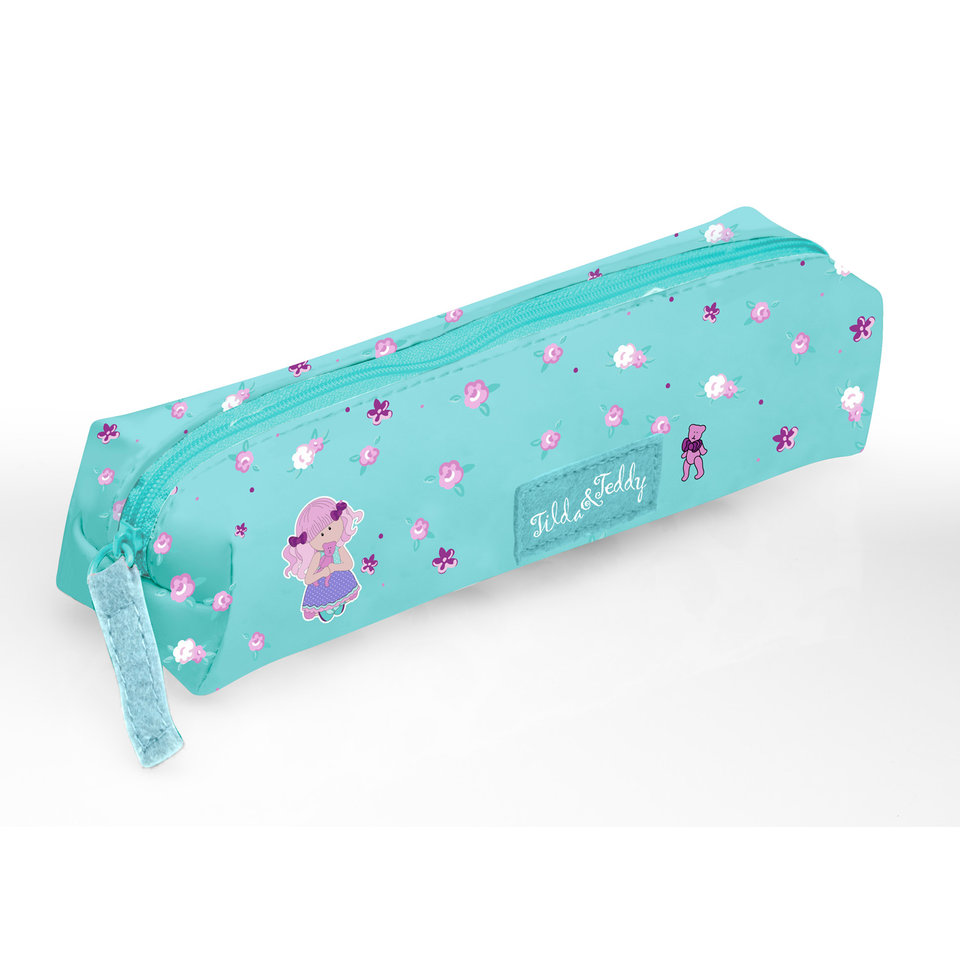 косметичка для девочки Tilda/Teddy кожзам Hatber Npt 78202