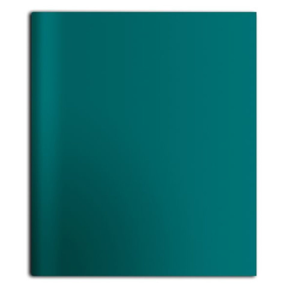 тетрадь на кольцах 120 листов ПВХ тиснение Бирюза (056510) Хатбер