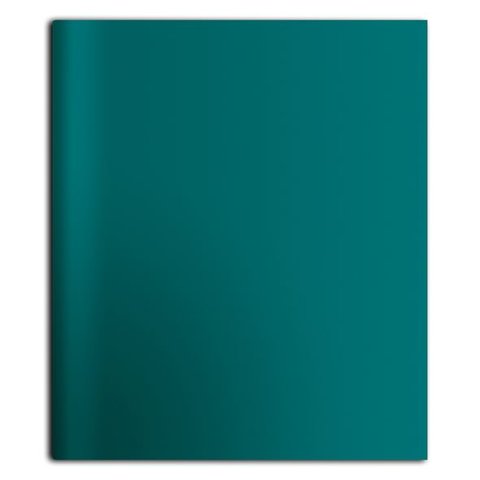 тетрадь на кольцах 120 листов ПВХ тиснение Бирюза (056510) Хатбер