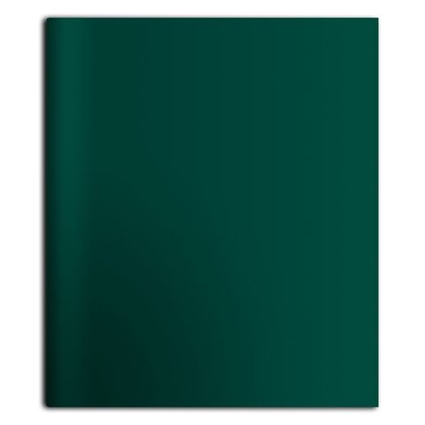 тетрадь на кольцах 120 листов ПВХ тиснение Зеленая (056509) Хатбер