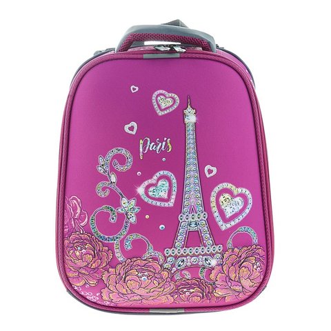 рюкзак для девочки формованный Париж 8214Б