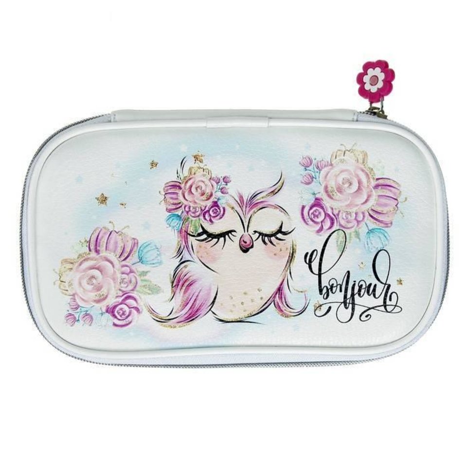 пенал Совушка кожзам 8606