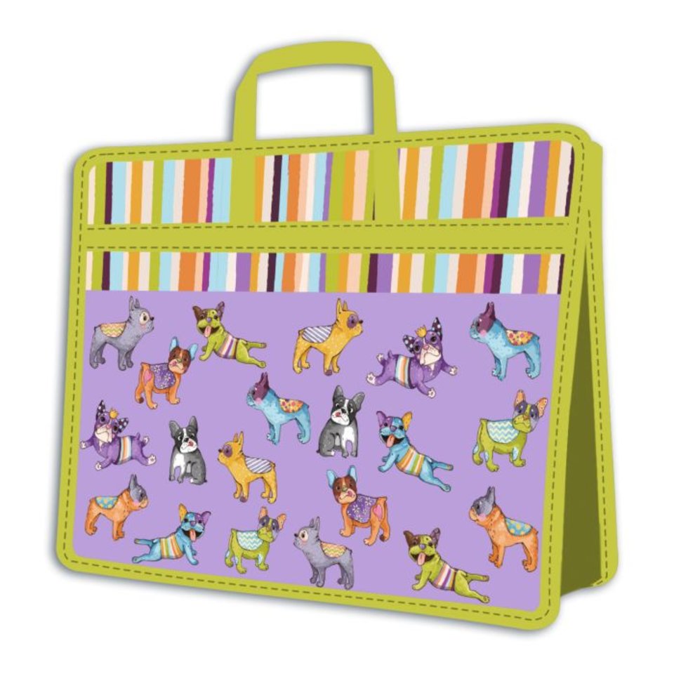 папка для тетрадей А4 с ручками Собачки 48141