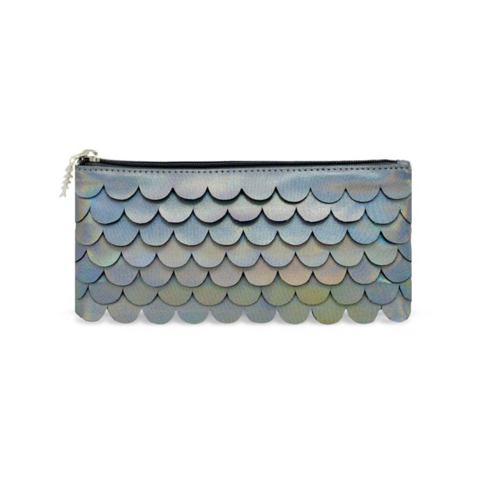 косметичка для девочки Сияние чешуя кожзам 48623