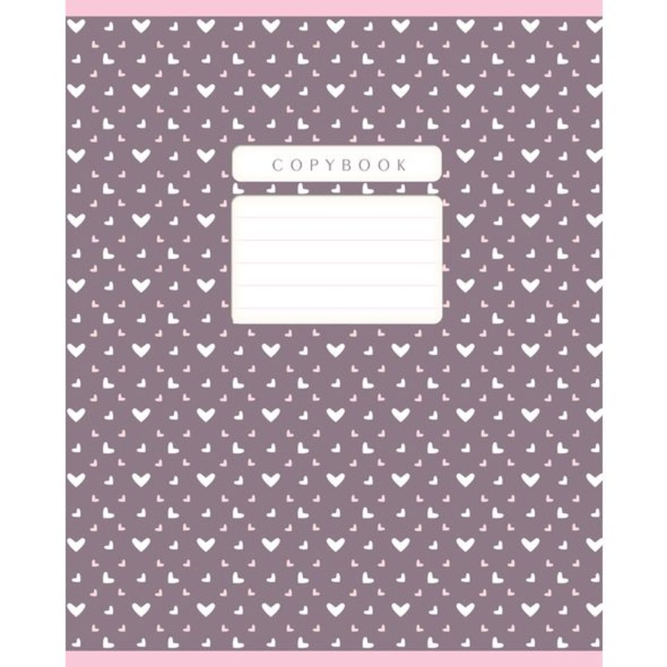 тетрадь 48 листов Pattern Collection в клетку (059017) Хатбер