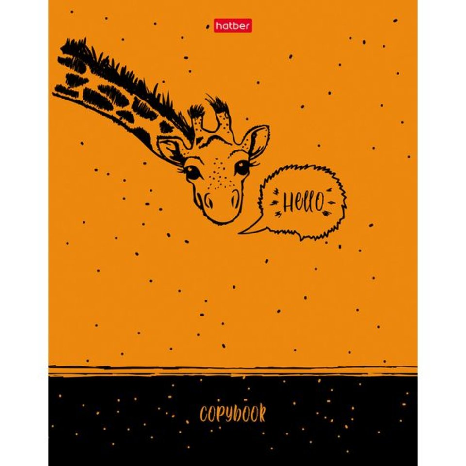 тетрадь 48 листов HELLO YOU в клетку (058941) Хатбер