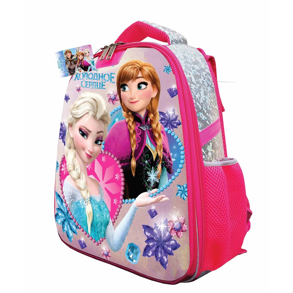 рюкзак для девочки формованный Холодное сердце 90279