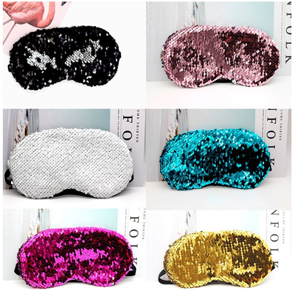 маска для сна С пайетками в ассортименте 694