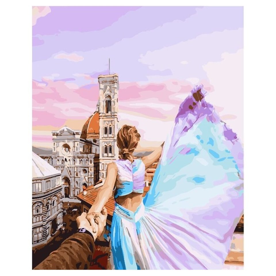 картина по номерам 40х50см GX24881 “Следуй за мной”